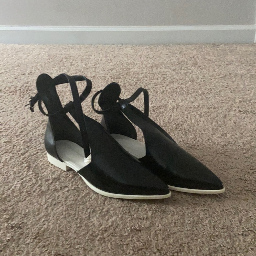 Zara pointed flats